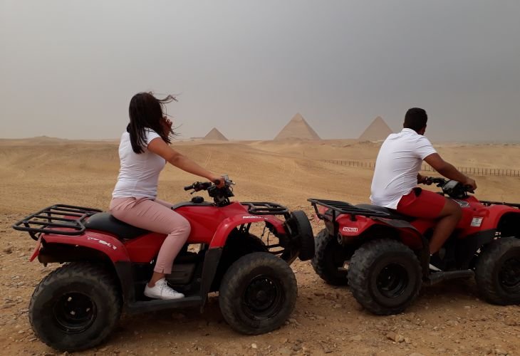 Quad Bike adventure at Giza Pyramids 